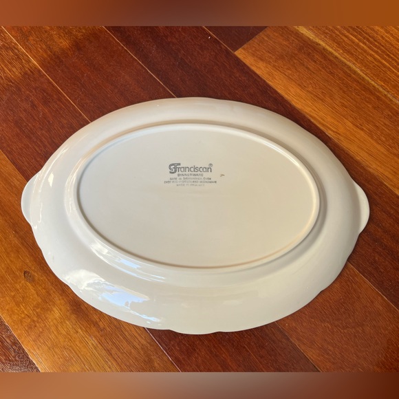 Franciscan Desert Rose Oval Serving Platter - Picture 3 of 6